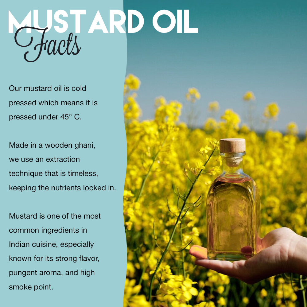 Cold Pressed Mustard Oil